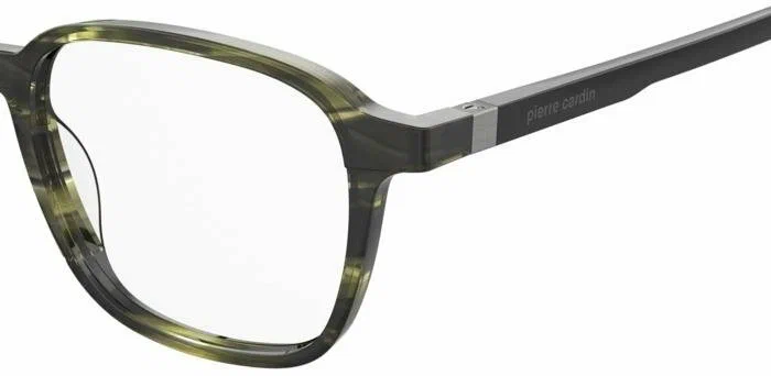 Мужская оправа для очков Pierre Cardin P.C. 6276 6AK, цвет: зеленый, квадратные, ацетат