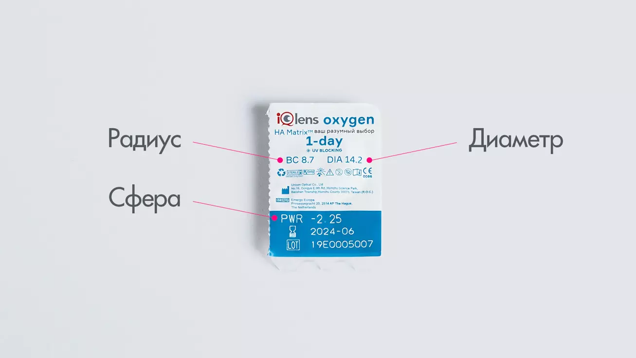 IQLens Oxygen 1 day (30 линз)