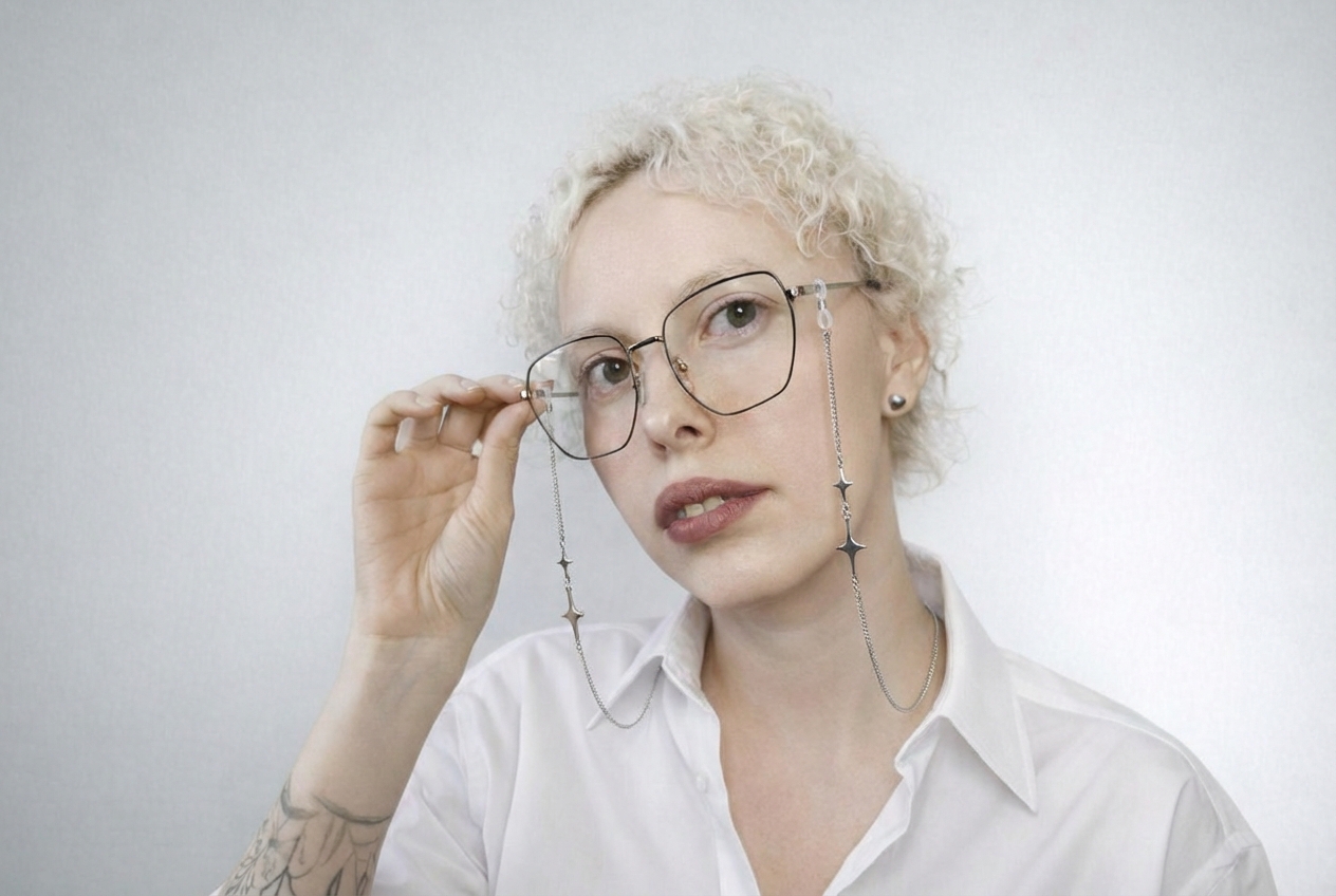 Цепочка для очков Silver