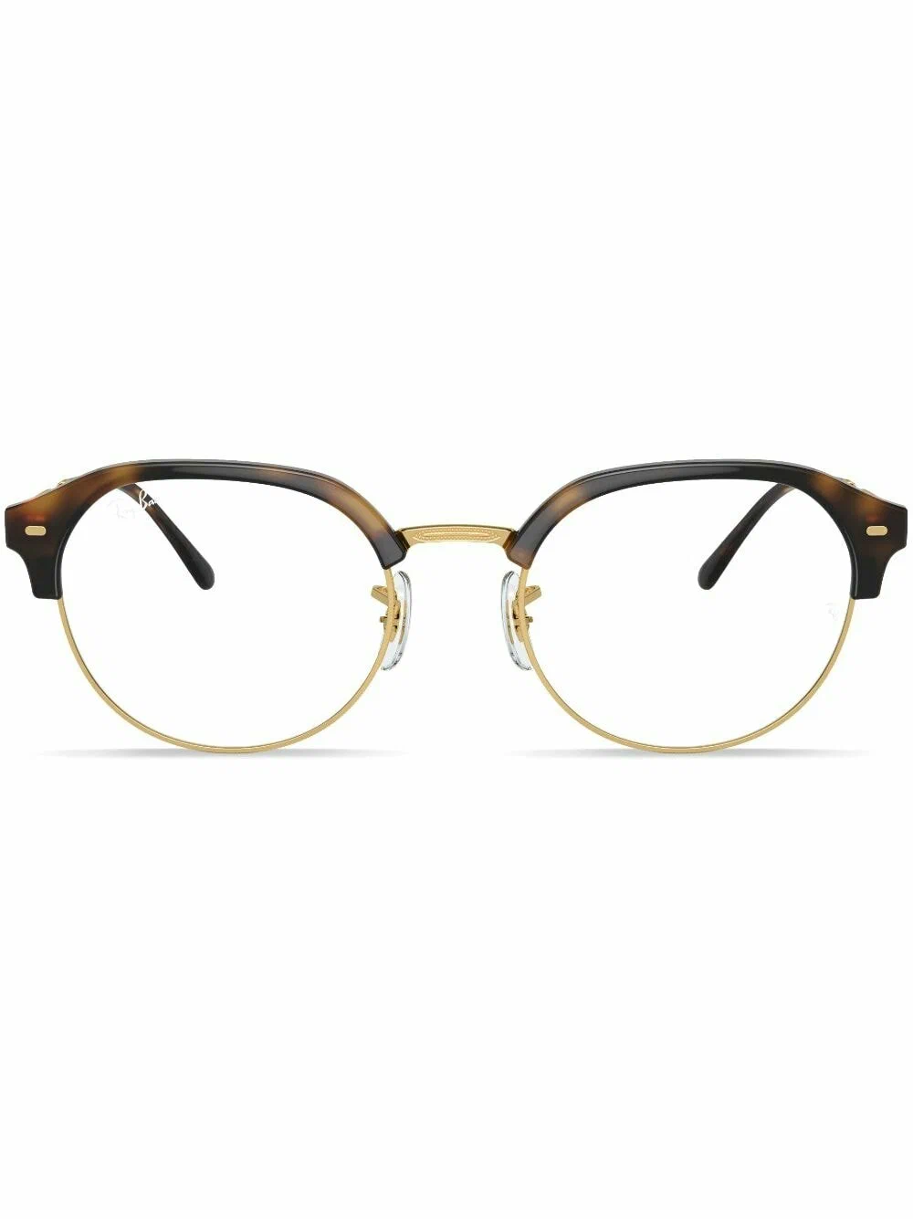 Ray-Ban - Круглые очки с принтом - Унисекс - 51 - Зелёный