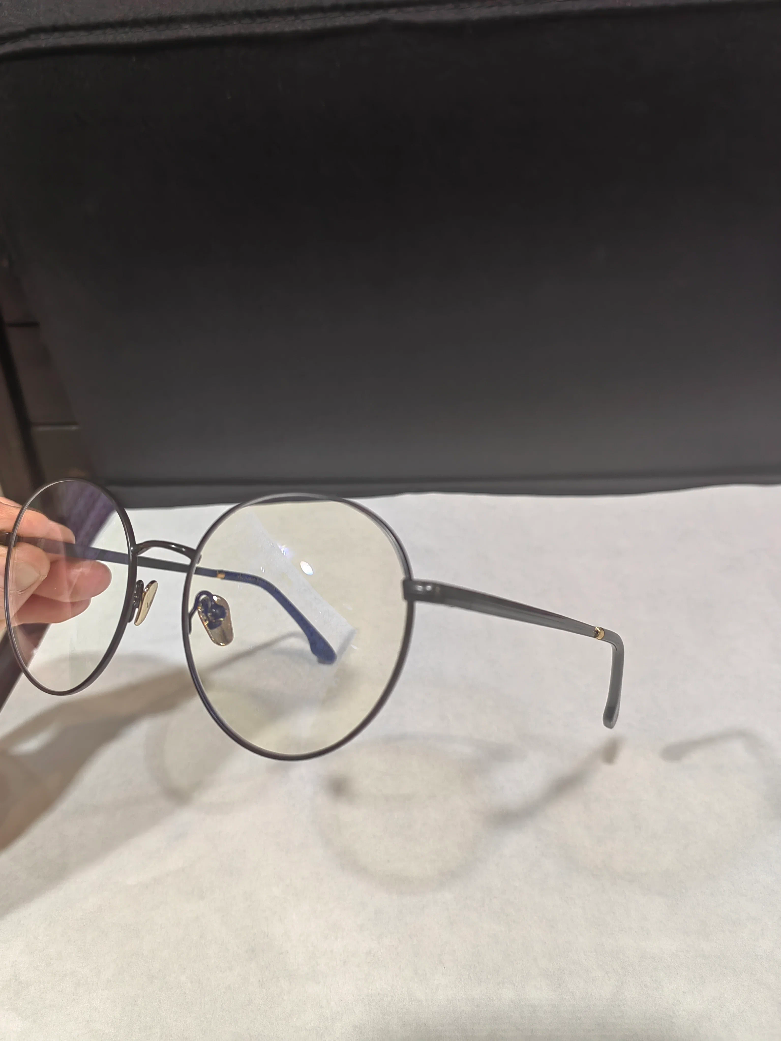 Круглая оправа для женских очков