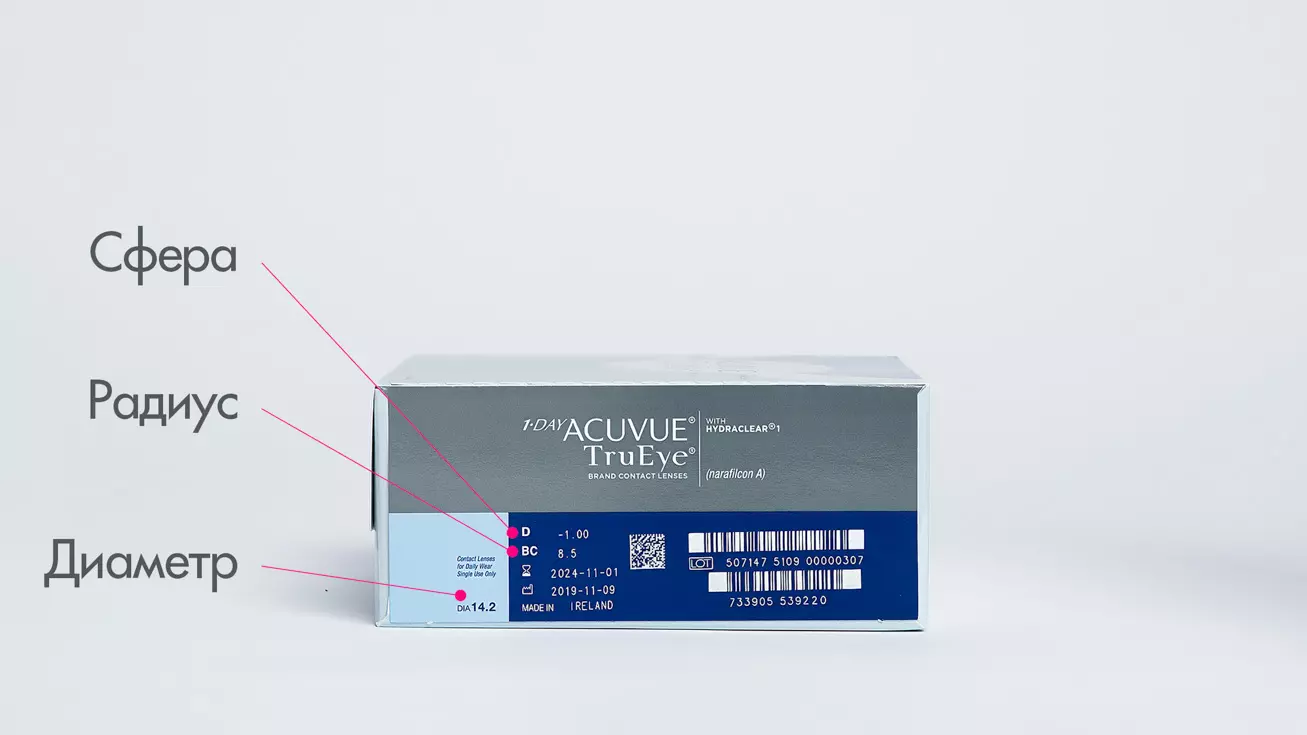 1 DAY ACUVUE TruEye (180 линз)