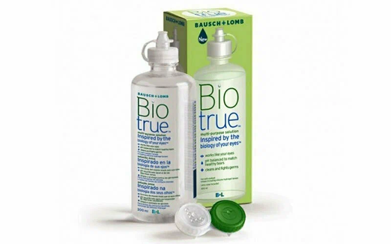 Раствор универсальный по уходу за контактными линзами Biotrue 120мл