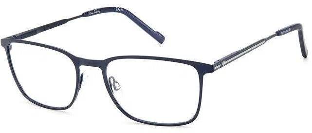 Мужская оправа для очков Pierre Cardin P.C. 6882 FLL, цвет: синий, прямоугольные, металл в Краснодаре Мужская оправа для очков Pierre Cardin P.C. 6882 FLL, цвет: синий, прямоугольные, металл