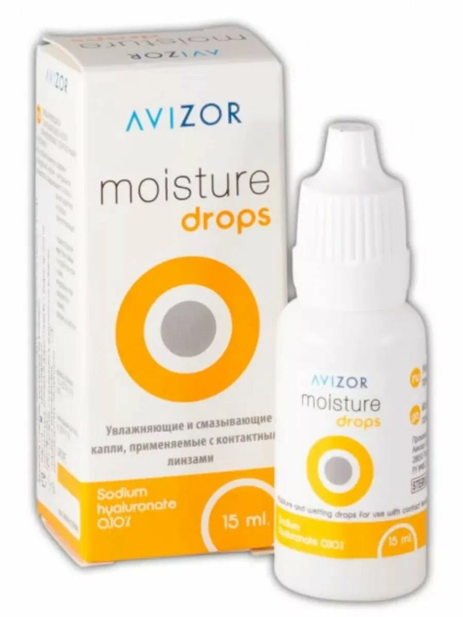 Moisture Drops для контактных линз 15 мл