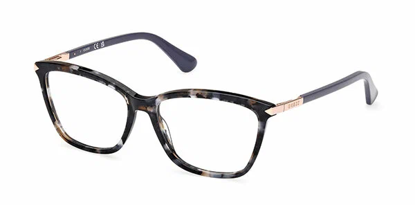 Женская оправа для очков Guess GU 2880 056, цвет: серый, прямоугольные, пластик