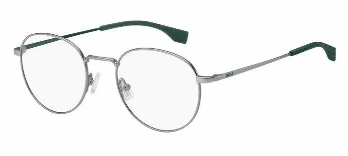 Мужская, женская оправа для очков Boss BOSS 1549 SMF, цвет: серый, панто, металл