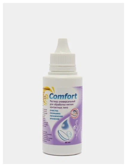 OPTIMED comfort, 60 мл Без контейнера Оптимед Комфорт, Раствор для контактных линз