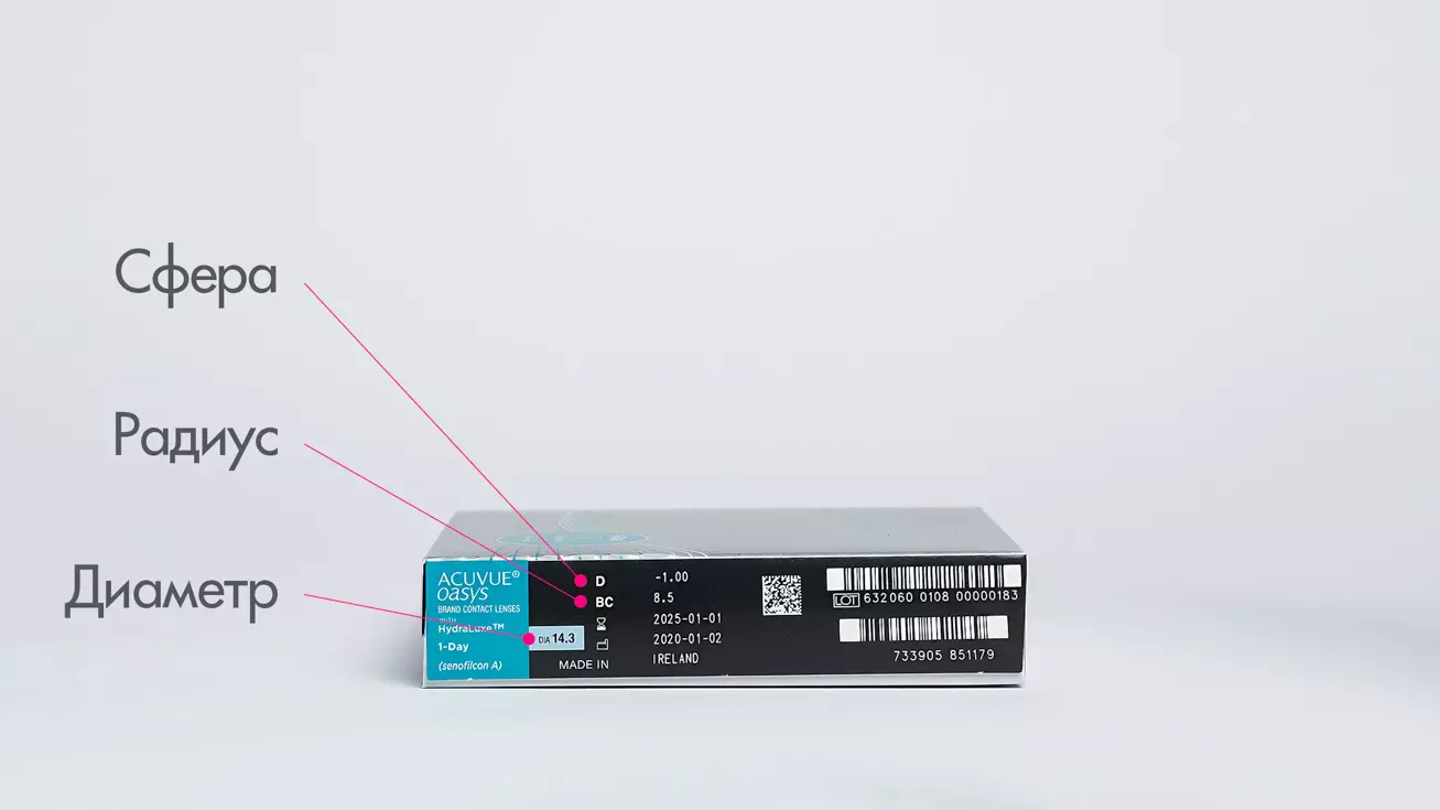 ACUVUE OASYS with HydraLuxe (90 линз)
