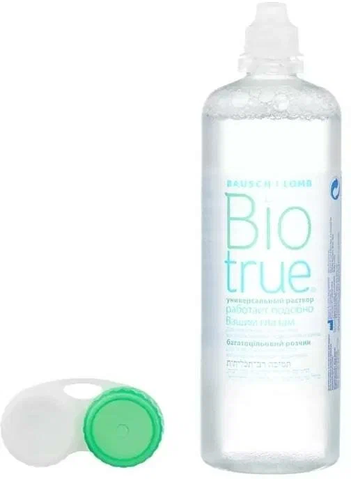 Раствор универсальный по уходу за контактными линзами Biotrue 120мл