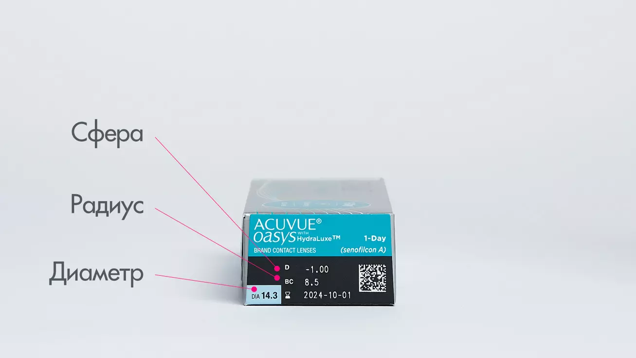 ACUVUE OASYS with HydraLuxe (30 линз)