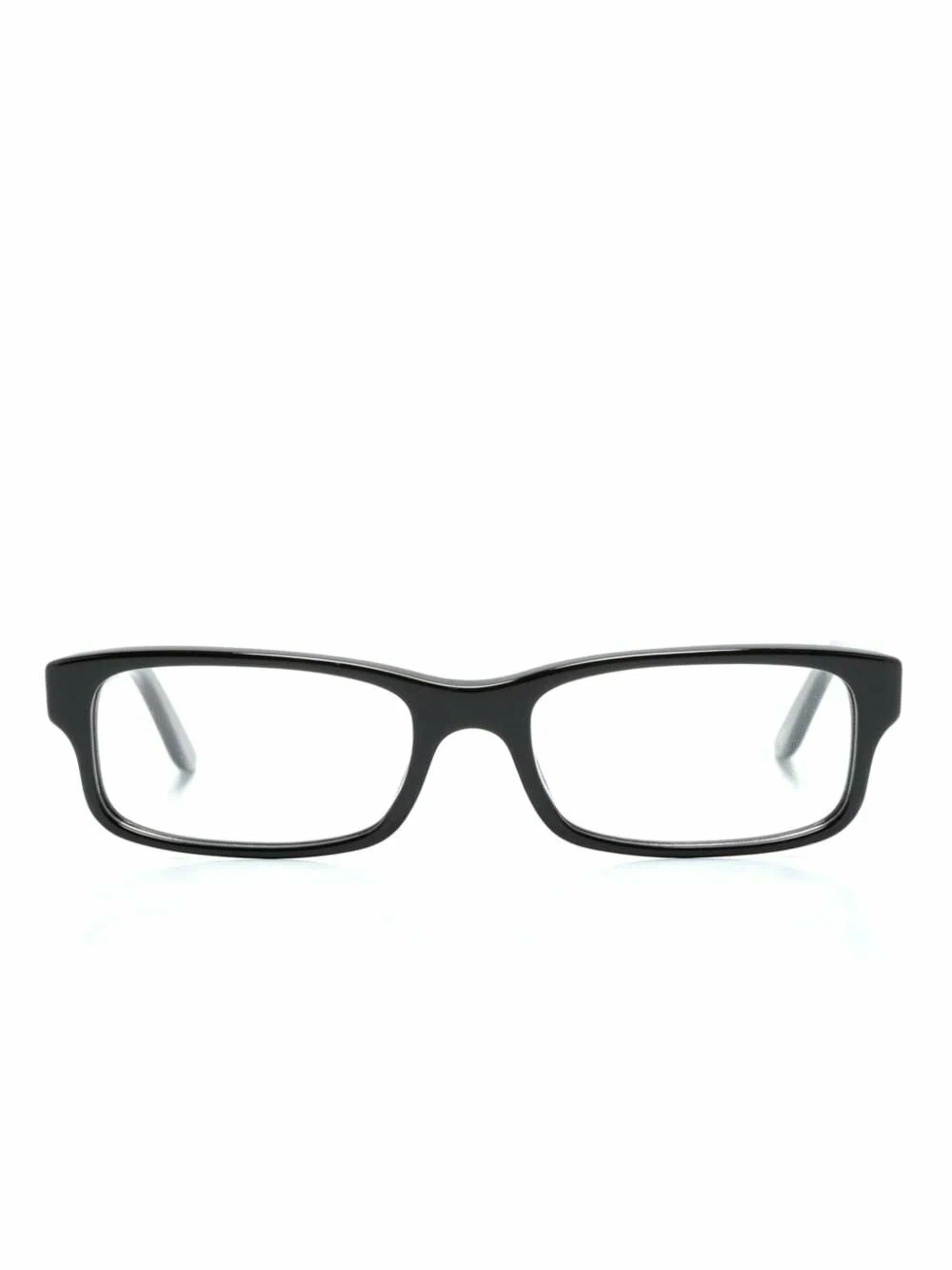 Ray-Ban - Квадратные очки с выгравированным логотипом - Унисекс - 50 - Черный