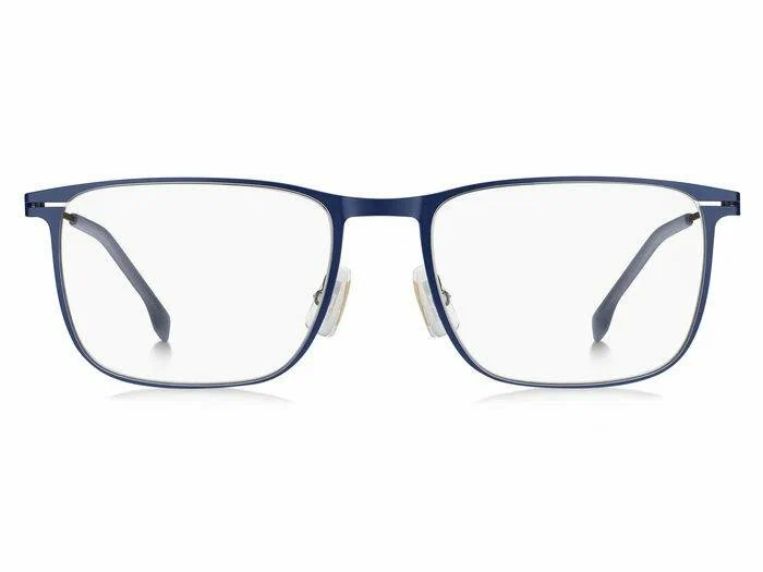 Мужская оправа для очков Hugo Boss BOSS 1246 CNI, цвет: синий, прямоугольные, металл