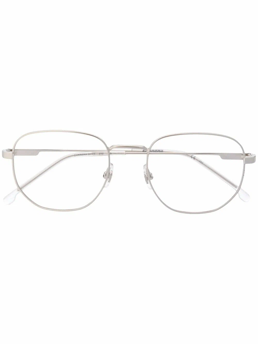 Оправа для очков Carrera - Прямоугольные очки Очки и оправы - Унисекс - 100% металл - 49 - Серебряный