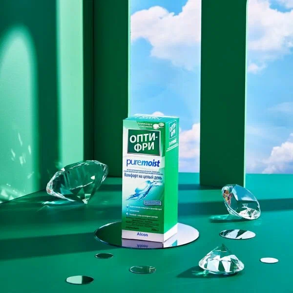 Раствор Опти-Фри Pure Moist, 300 мл