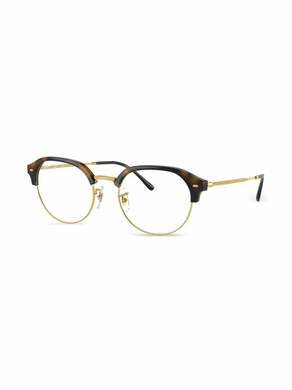 Ray-Ban - Круглые очки с принтом - Унисекс - 51 - Зелёный
