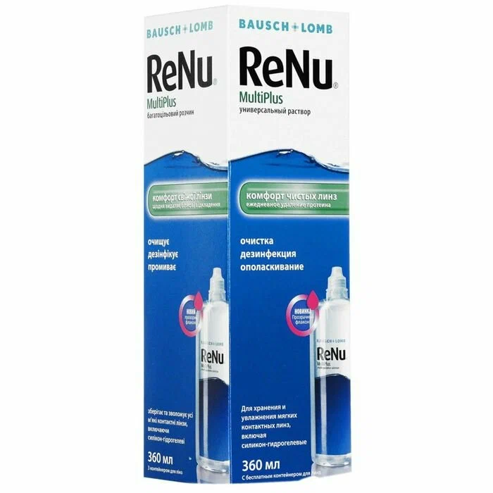 Renu Multiplus Раствор для линз 360 мл