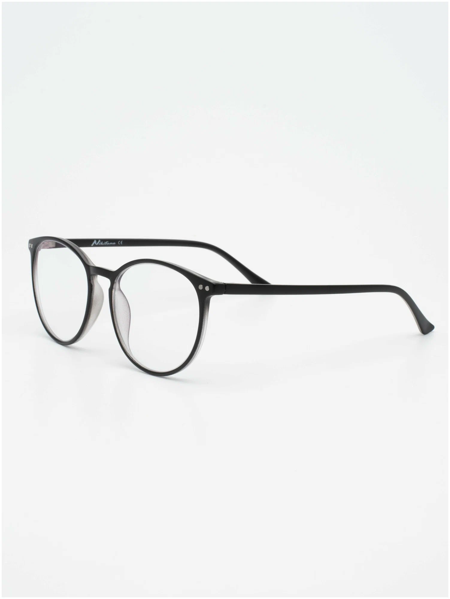 Оправа для очков женская Nikitana / Очки без диоптрий черные