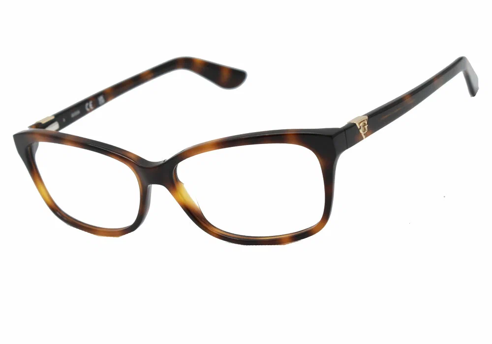 Женская оправа для очков Guess GU 2948-N 052, цвет: коричневый, прямоугольные, пластик