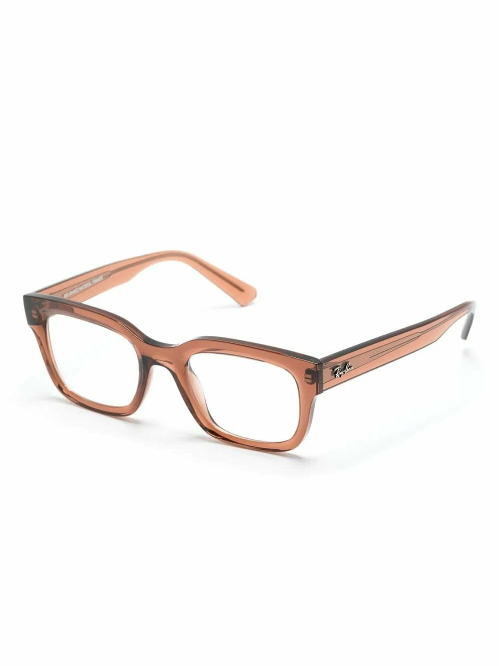 Ray-Ban - Очки Chad Optics на биологической основе - Унисекс - 52 - Коричневый