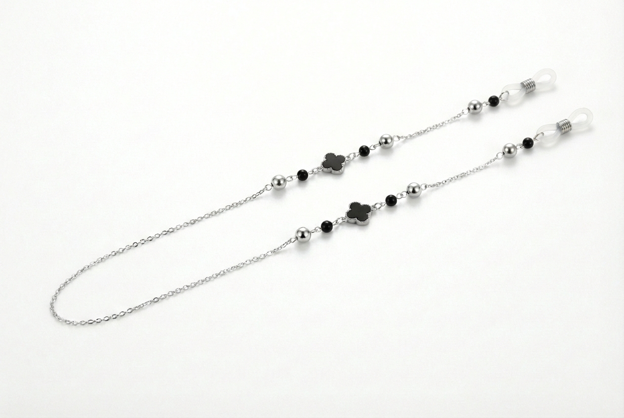 Цепочка для очков Black